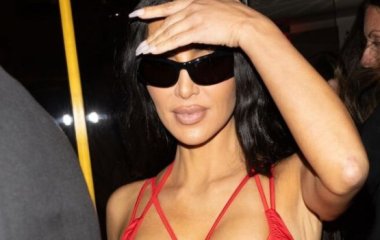 Кортни Кардашьян не появилась на вечеринке по случаю дня рождения ее сестры Ким