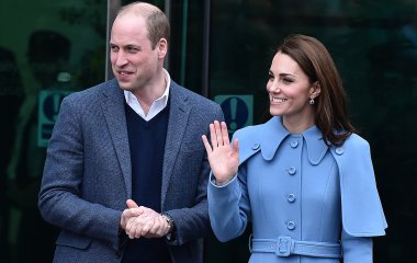 Кейт Миддлтон и принц Уильям побывали в Кардиффе