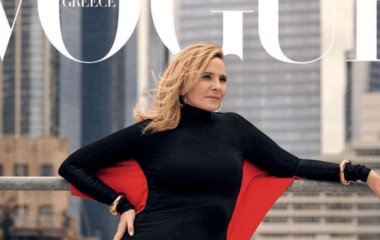 Возвращение Саманты: Ким Кэтролл украсила обложку Vogue (фото)