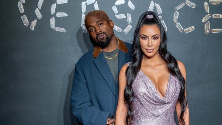 Ким Кардашьян и Канье Уэст на торжественном вечере Night of Stars Gala в Нью-Йорке