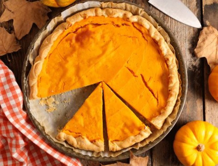 Тыквенный пирог с сыром