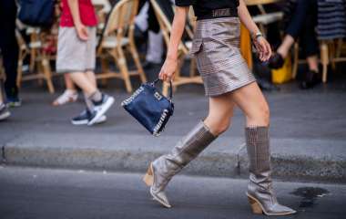 Streetstyle: какие сапоги носят на улицах Парижа