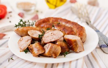 Рецепт домашней колбасы в духовке: без желатина и оболочки