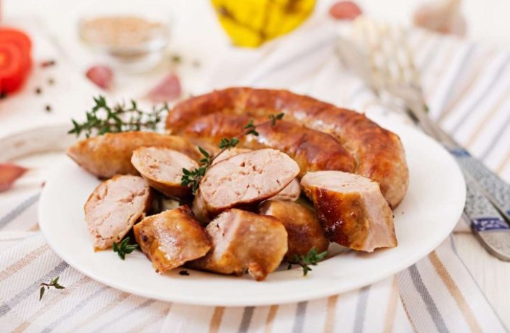 Рецепт домашней колбасы в духовке: без желатина и оболочки