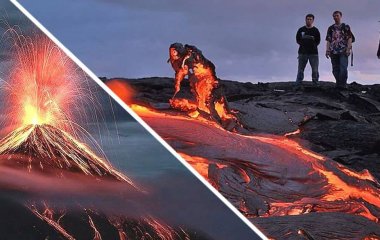 Все ради селфи. Турист упал в кратер вулкана Везувий из-за смартфона
