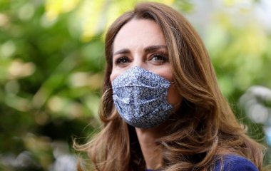 Кейт Миддлтон посетила детскую благотворительную организацию в Лондоне