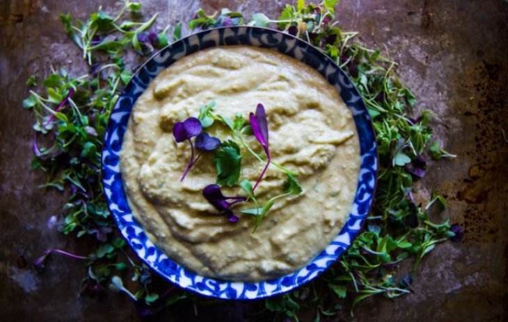 Хумус с имбирем