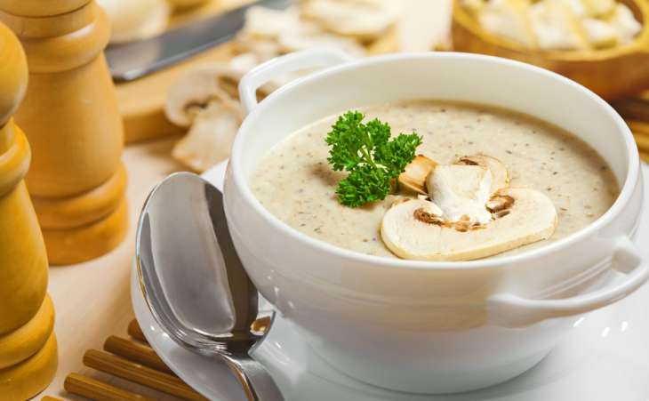 Самые простые рецепты приготовления крем-супа из грибов