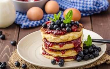 3 простых рецепта оладьев на завтрак