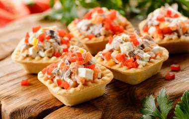 Тарталетки с сыром