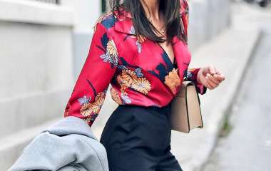 Модный тренд весна-лето 2019 — женская одежда с цветочным принтом, фото