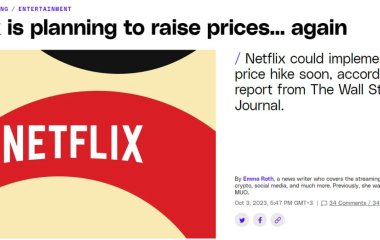 Netflix планирует поднять цены