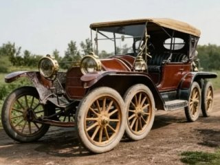 Легендарний Octoauto: автомобіль із 8 колесами (фото)