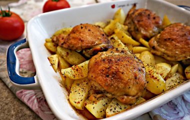 Тушим картошку с курицей правильно