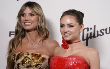 50-летняя Хайди Клум показалась с 19-летней дочерью-копией и насмешила видео перед светским мероприятием