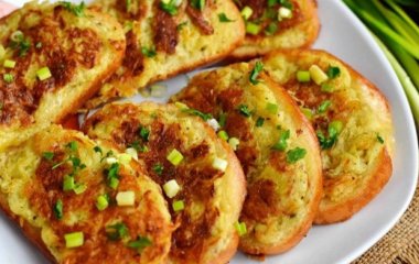 Сырные гренки на завтрак