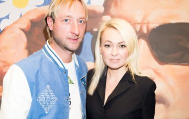 Яна Рудковская и Евгений Плющенко обратились в полицию после угроз в адрес сына