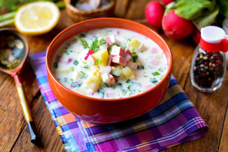 Альтернатива окрошке: рецепт холодного супа на йогурте с овощами