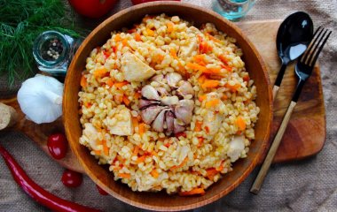 Плов из булгура: быстрый рецепт полезного блюда