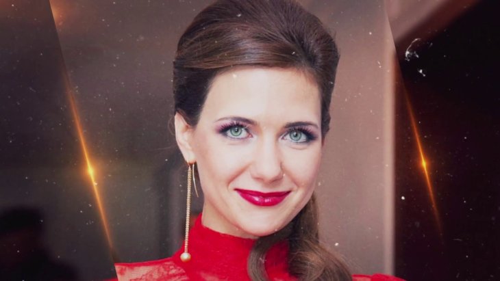 Екатерина Климова снова надела военный наряд для съемок