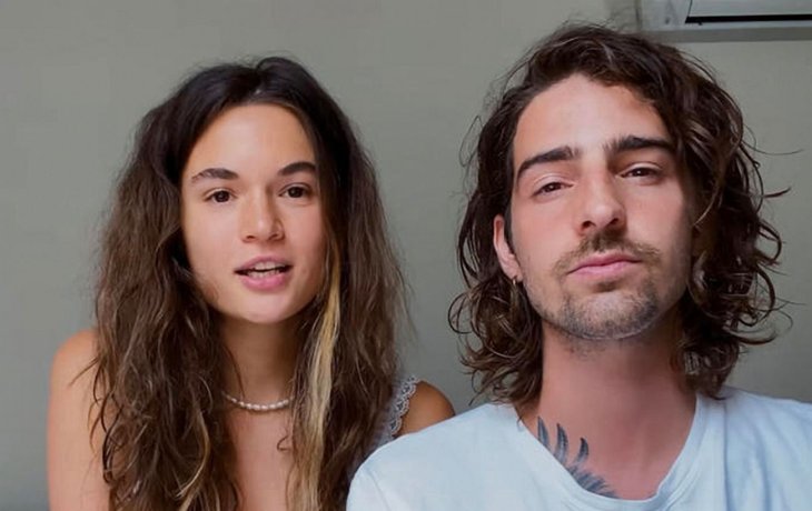 Дантес показал редкое романтическое селфи с Кацуриной и как катал ее сына на санках