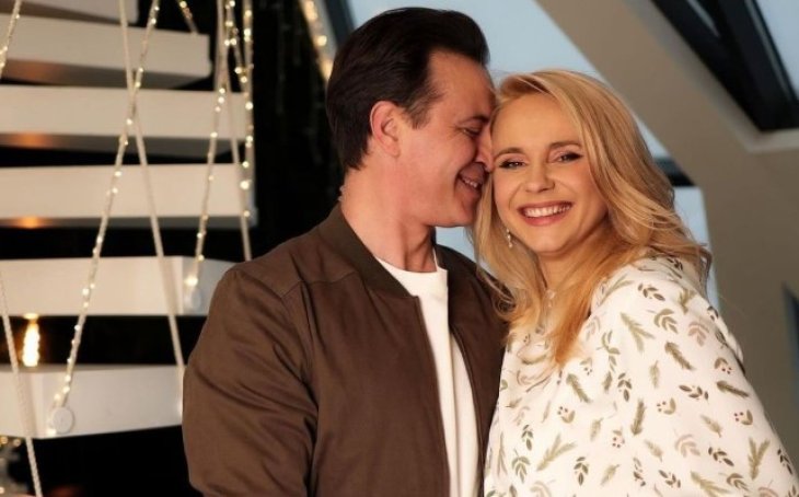 Беременная Лилия Ребрик поздравила мужа с 