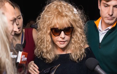 Алла Пугачева побывала на показе Valentin Yudashkin