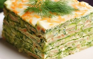 Кабачковый торт: классический рецепт