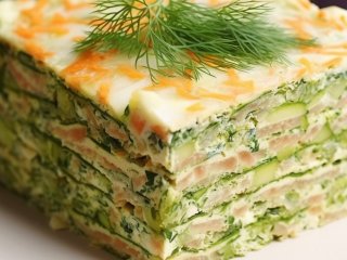 Кабачковый торт: классический рецепт