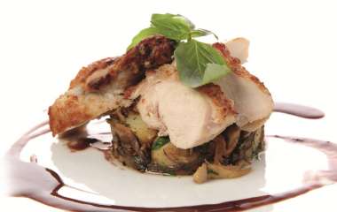 Филе на косточке с ароматным маслом