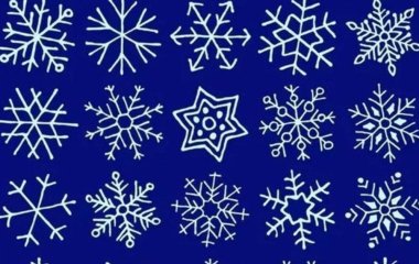 Оптична головоломка: спробуйте знайти дві однакові сніжинки