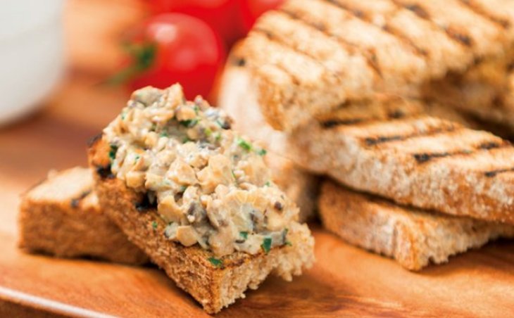 Грибной паштет со сливочным сыром