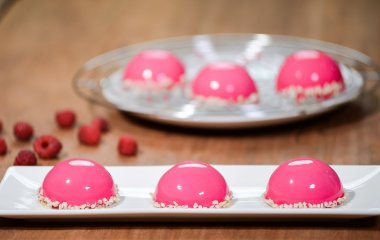 Нежный муссовый десерт с ванильно-молочным вкусом