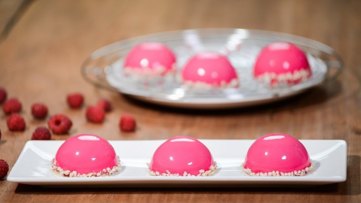 Нежный муссовый десерт с ванильно-молочным вкусом