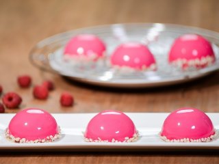 Нежный муссовый десерт с ванильно-молочным вкусом