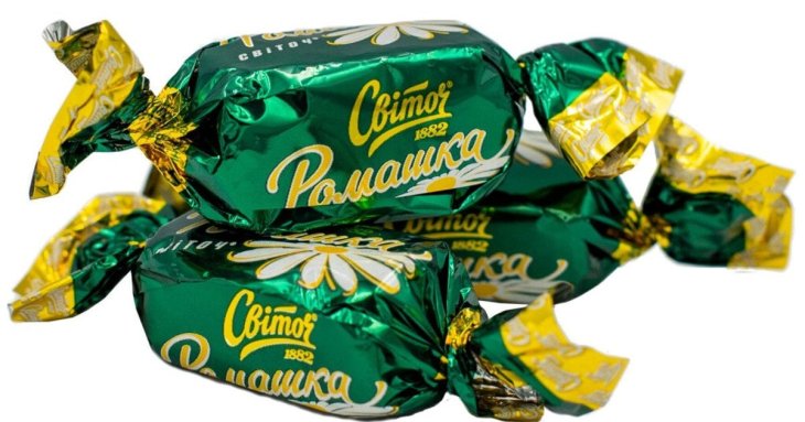 Цукерки «Ромашка» — чому вони так називаються: походження, історія та популярність