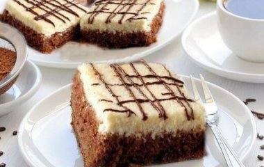 Творожное пирожное