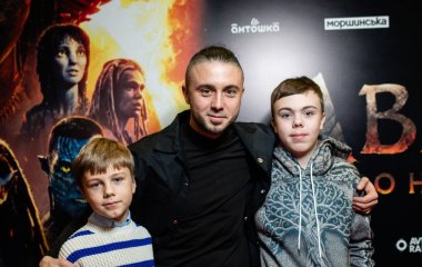Тарас Тополя вперше після розлучення з Оленою Тополею з'явився на публіці з їхніми синами