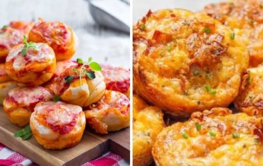 Идеальный вариант перекуса на работу и в школу: рецепт мафинов с творогом