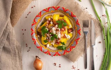 Украинское старинное блюдо: готовим картофельные палюшки с брынзой