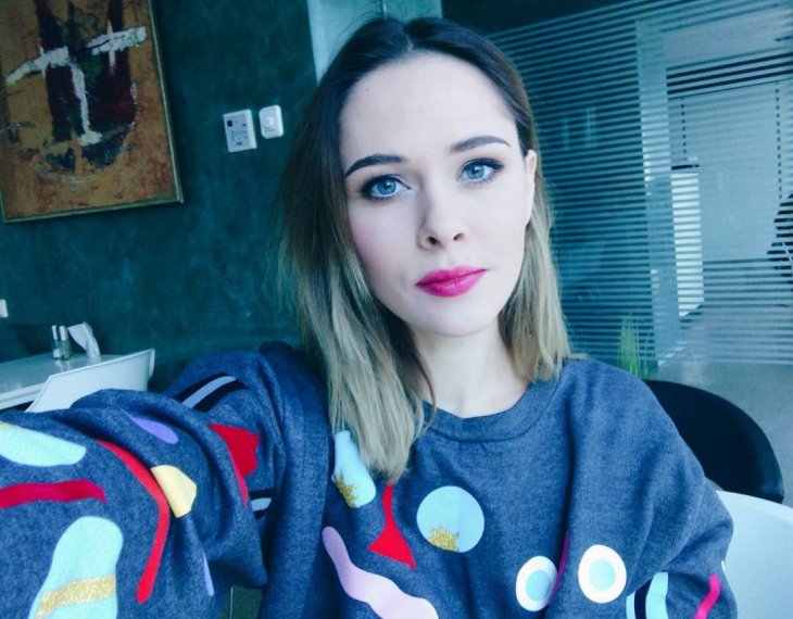 Юлия Санина следит за своим здоровьем