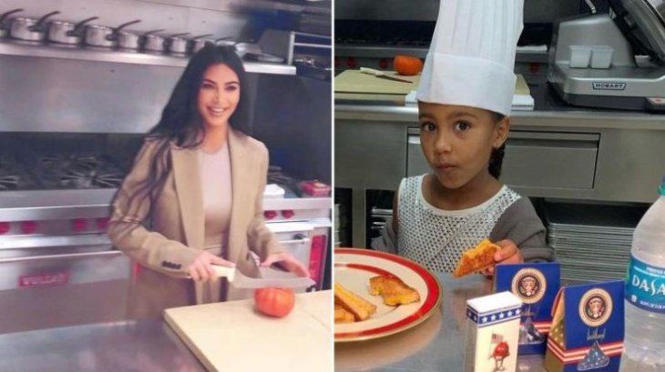 Ким Кардашьян насмешила публику приготовлением на кухне Белого дома