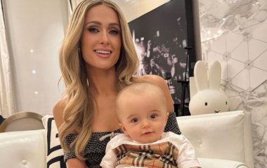 Пэрис Хилтон вступилась за сына и ответила на упреки, что у него слишком большая голова