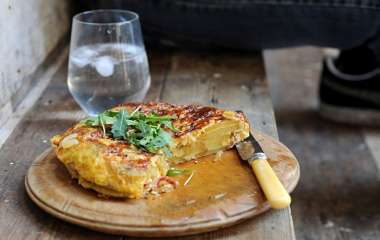 Тортилья с печеным ягненком