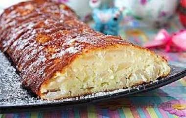 Запеканка с яблоками