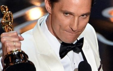 Мэттью Макконехи посетил премьеру кинофильма «Белый парень Рик»