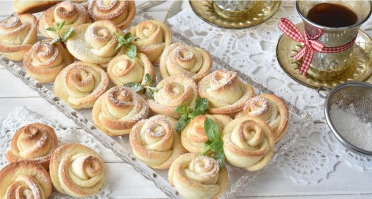 Творожное печенье