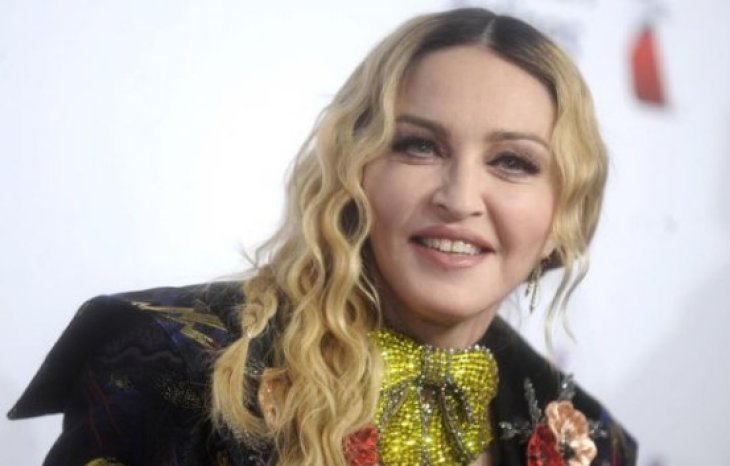 Мадонна на своем концерте подняла украинский флаг (фото)