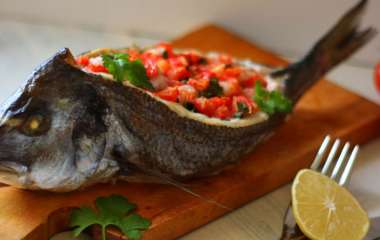 Фаршированная дорада