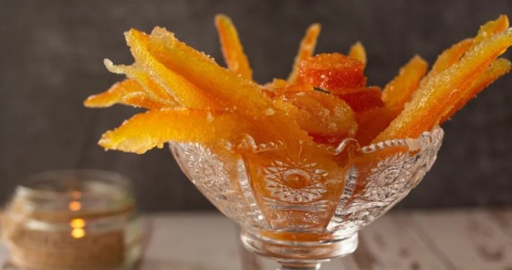 Простой рецепт апельсиновых цукатов